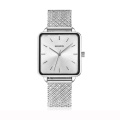 BESSERON 28.5mm personalized watch square ladies  Arabic numerals stainless steel square watch women